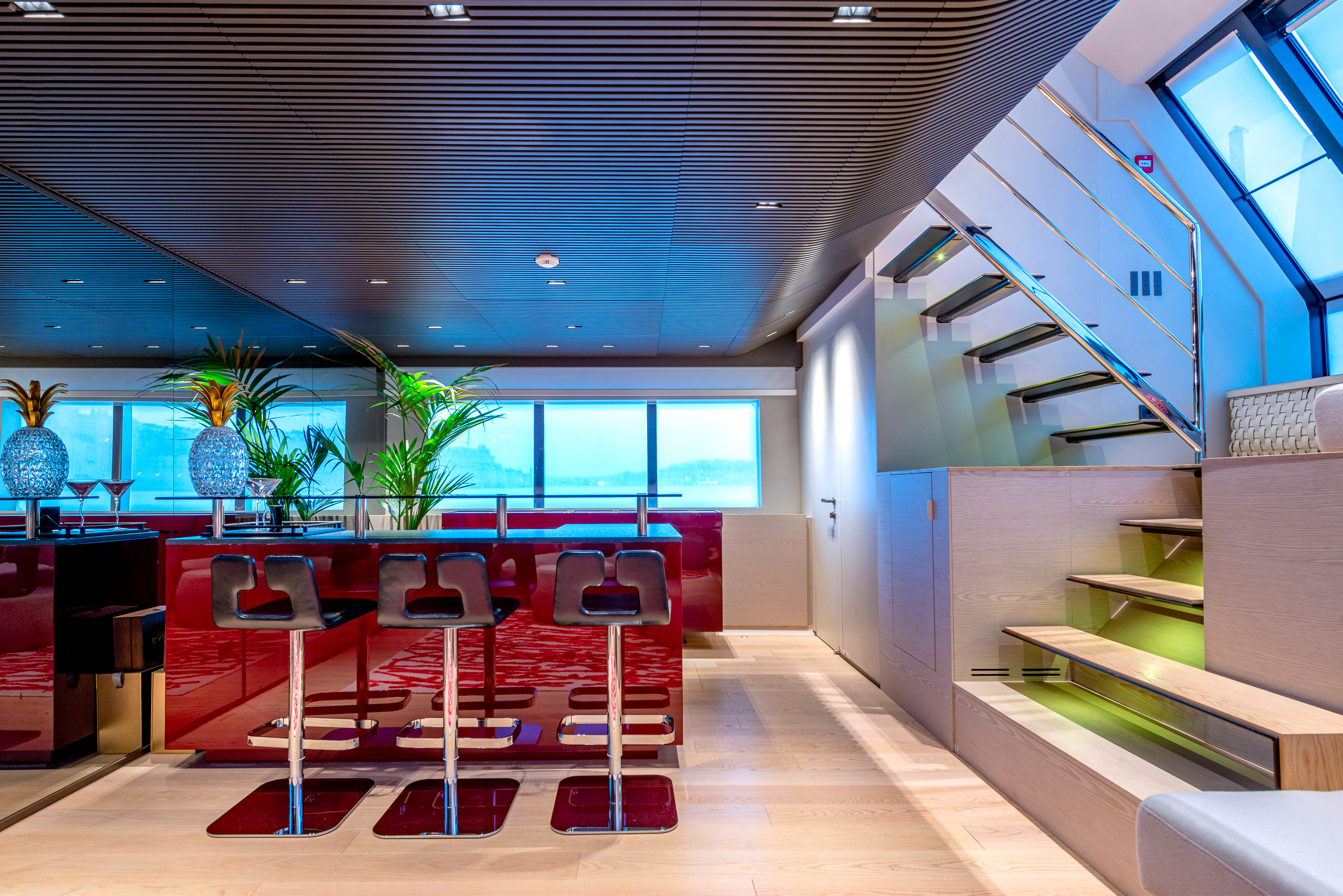 Yacht interior photography